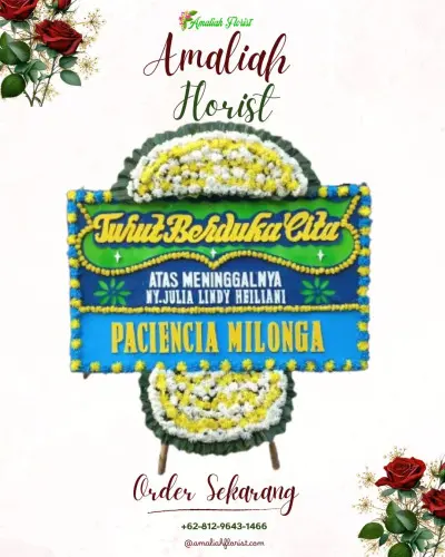 Papan Bunga Duka pekojan